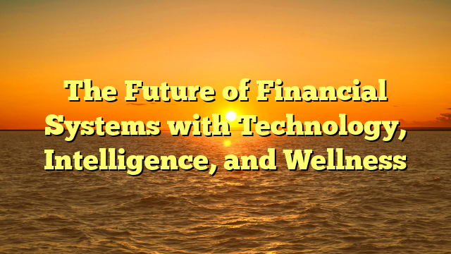 The Future of Financial Systems with Technology, Intelligence, and Wellness