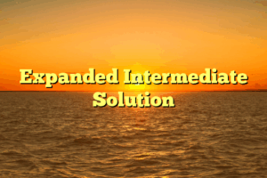 Expanded Intermediate Solution