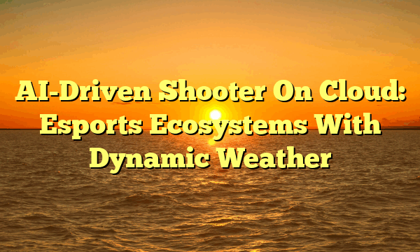 AI-Driven Shooter On Cloud: Esports Ecosystems With Dynamic Weather