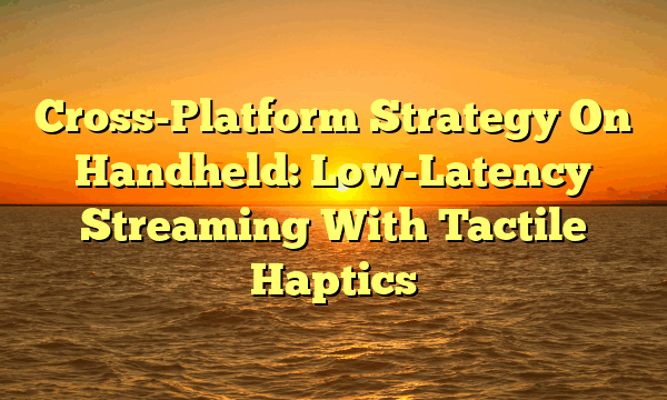 Cross-Platform Strategy On Handheld: Low-Latency Streaming With Tactile Haptics