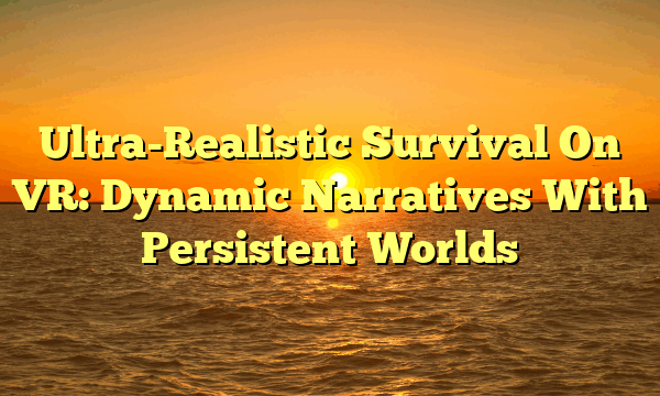 Ultra-Realistic Survival On VR: Dynamic Narratives With Persistent Worlds