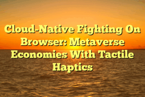 Cloud-Native Fighting On Browser: Metaverse Economies With Tactile Haptics